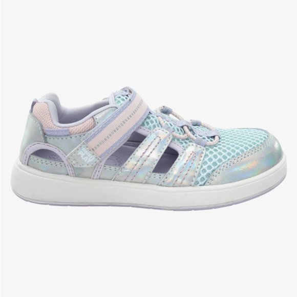 NEW Stride Rite Sizes 5-10 Toddler Girls Seaton Sneaker Sandal Machine Washable - Picture 3 of 8